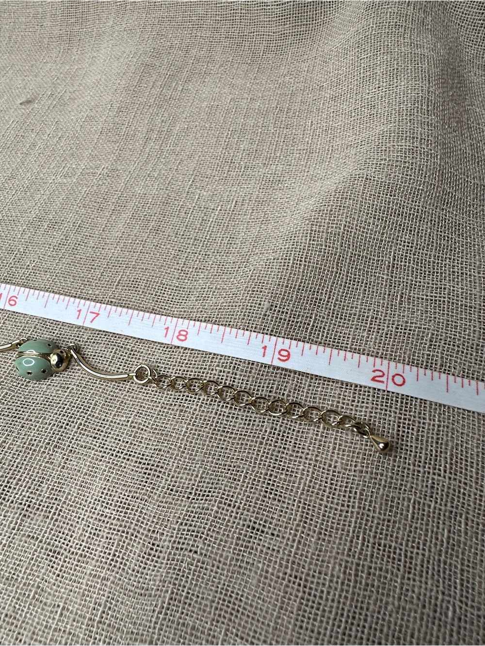 Multicolor Enamel Ladybug Station Necklace - Picture 5 of 6